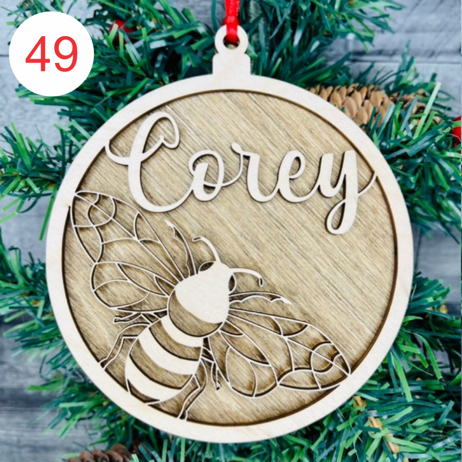Personalized Christmas Ornaments